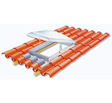 Claraboyas para techo de tejas