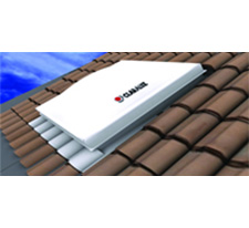 Claraboyas para techo de tejas