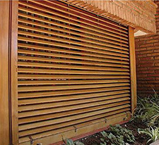 Cortinas de Madera